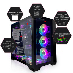 PC Gamer High-End | Intel Core i9-14900K | 32Go DDR5 TeamGroup T-Force | AMD Radeon RX 7900 XTX 24Go | 1To M.2 SSD (NVMe) MSI Spatium